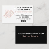 Crochet Custom Business Card 名刺 (正面/裏面)