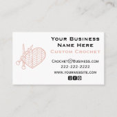 Crochet Custom Business Card 名刺 (正面)