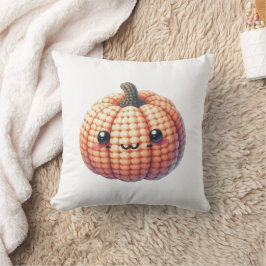Crochet Cute Pumpkin クッション