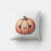 Crochet Cute Pumpkin クッション (正面)