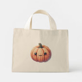 Crochet Cute Pumpkin ミニトートバッグ (裏面)