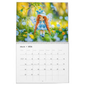 Crochet Flower Elves 2026 Calendar – Seasonal Magi カレンダー (3月 2026)
