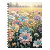 Crochet flowers ノートブック (正面)