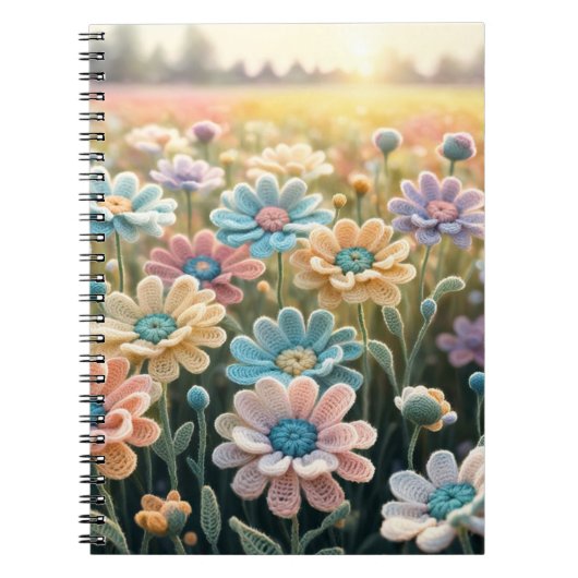 Crochet flowers ノートブック (正面)