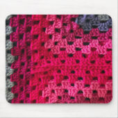 Crochet Granny Square Pattern マウスパッド (正面)