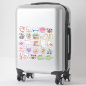Crochet Sticker Assortment シール (スーツケース)