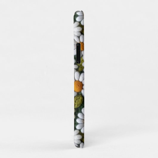 Crochet White Daisies Spring Wildflowers Case-Mate iPhoneケース (裏面/右)