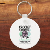 Crocheting – かぎ針私の日 キーホルダー (正面)