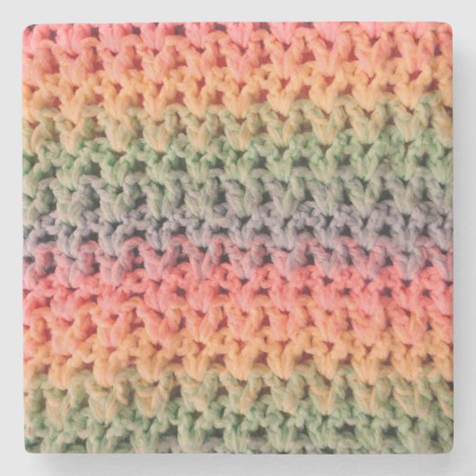 Crocheting_2020-01 ストーンコースター (正面)