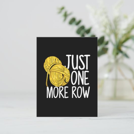 Crocheting Knitting ポストカード (スタンド正面)