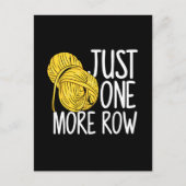 Crocheting Knitting ポストカード (正面)