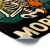 Crocheting More Crochet Just Skeleton Lover Knitti ポスター (角)