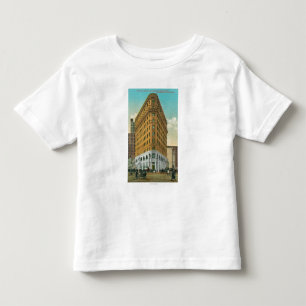 Crocker BldgおよびCrockerの国民の眺め トドラーTシャツ