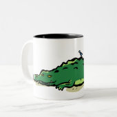 croco mug ツートーンマグカップ (正面左)