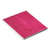 Croco Rouge cerise ノートパッド (アングル)