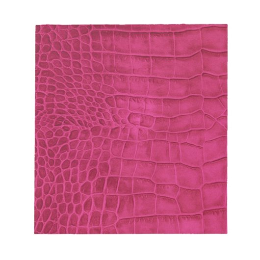 Croco Rouge cerise ノートパッド (正面)