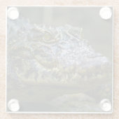 crocodile ガラスコースター (裏面)