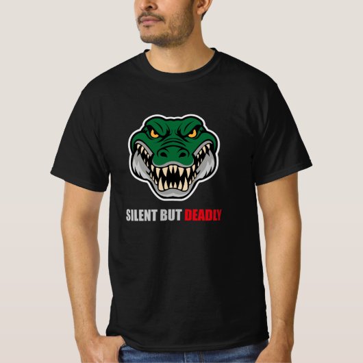 Crocodile Deadly Beast MMA T-Shirt Tシャツ (正面)