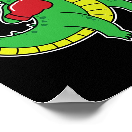 Crocodile Does Boxing  ポスター (角)