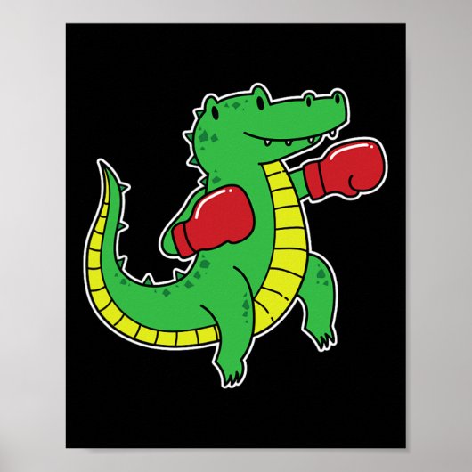 Crocodile Does Boxing  ポスター (正面)
