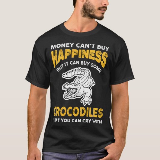 Crocodile Joke Saying For Croc Handler Tシャツ (正面)