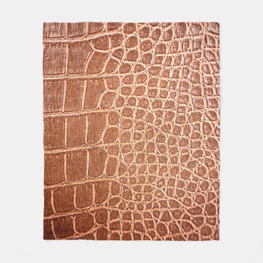 Crocodile leather pattern backgroundabstract,allig フリースブランケット (正面)