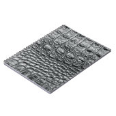 Crocodile Noir:ブラックレザーミスティーク ノートブック (左側)