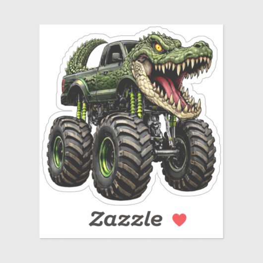 Crocodile Off-Road Monster Truck  シール (シート)