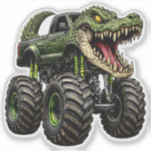 Crocodile Off-Road Monster Truck  シール (正面)