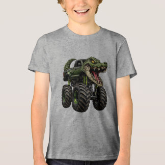 Crocodile Off-Road Monster Truck トライブレンドＴシャツ