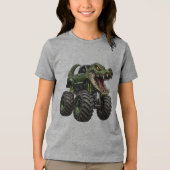 Crocodile Off-Road Monster Truck トライブレンドＴシャツ (正面)