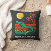 CROCODILE PARADISE クッション (ブランケット)