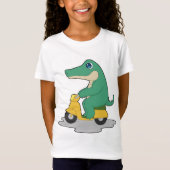 Crocodile Scooter Tシャツ (正面)