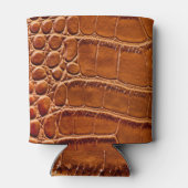 Crocodile Skin：テクスチャ付きサーフェス。 缶クーラー (裏面)