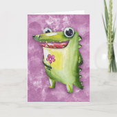 Crocodile Smiles カード (正面)