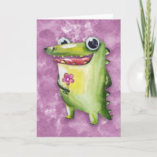 Crocodile Smiles カード (正面)