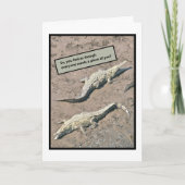 Crocodiles/友情とユーモアのサポート カード (正面)