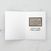 Crocodiles/友情とユーモアのサポート カード (内部)