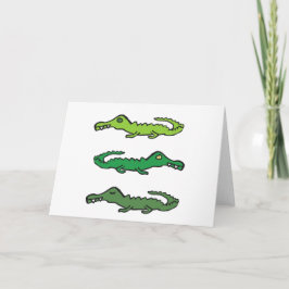 Crocodiles and Alligators カード