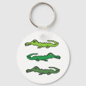 Crocodiles and Alligators キーホルダー (裏面)