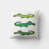 Crocodiles and Alligators クッション (正面)