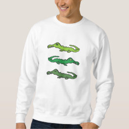 Crocodiles and Alligators スウェットシャツ