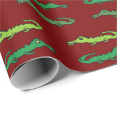 Crocodiles and Alligators ラッピングペーパー (ロールコーナー)