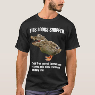 Crocoduckの詐欺 Tシャツ