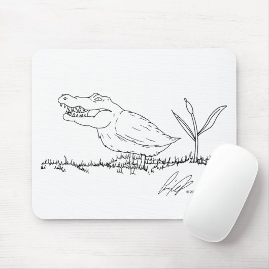 Crocoduckのmousepad マウスパッド (マウス)