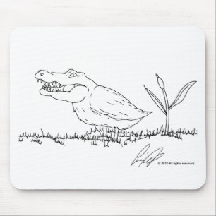 Crocoduckのmousepad マウスパッド