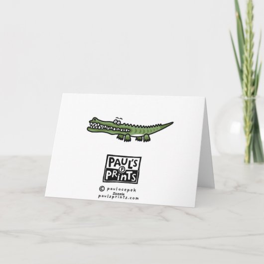 crocopile カード (裏面)