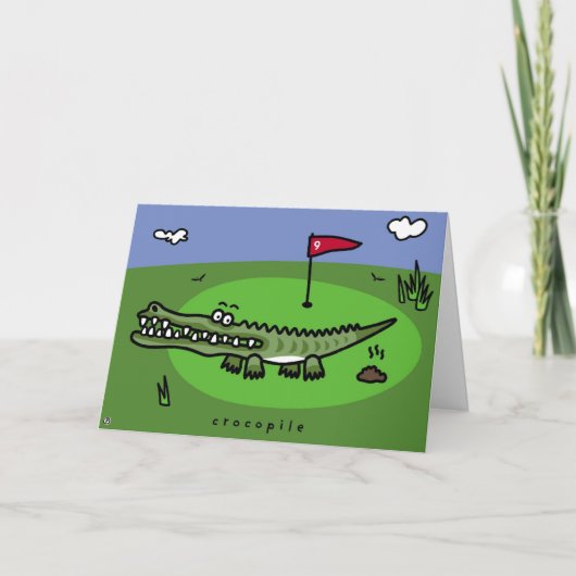 crocopile カード (正面)