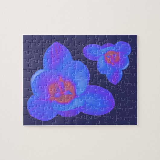 Crocus Flower Hot and Cold Puzzle ジグソーパズル (横)