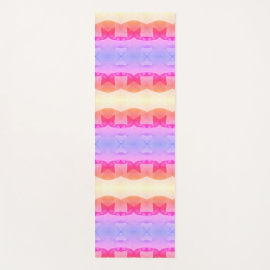 Crocus Ikat 3 Ipanema Yoga Mat ヨガマット (正面)